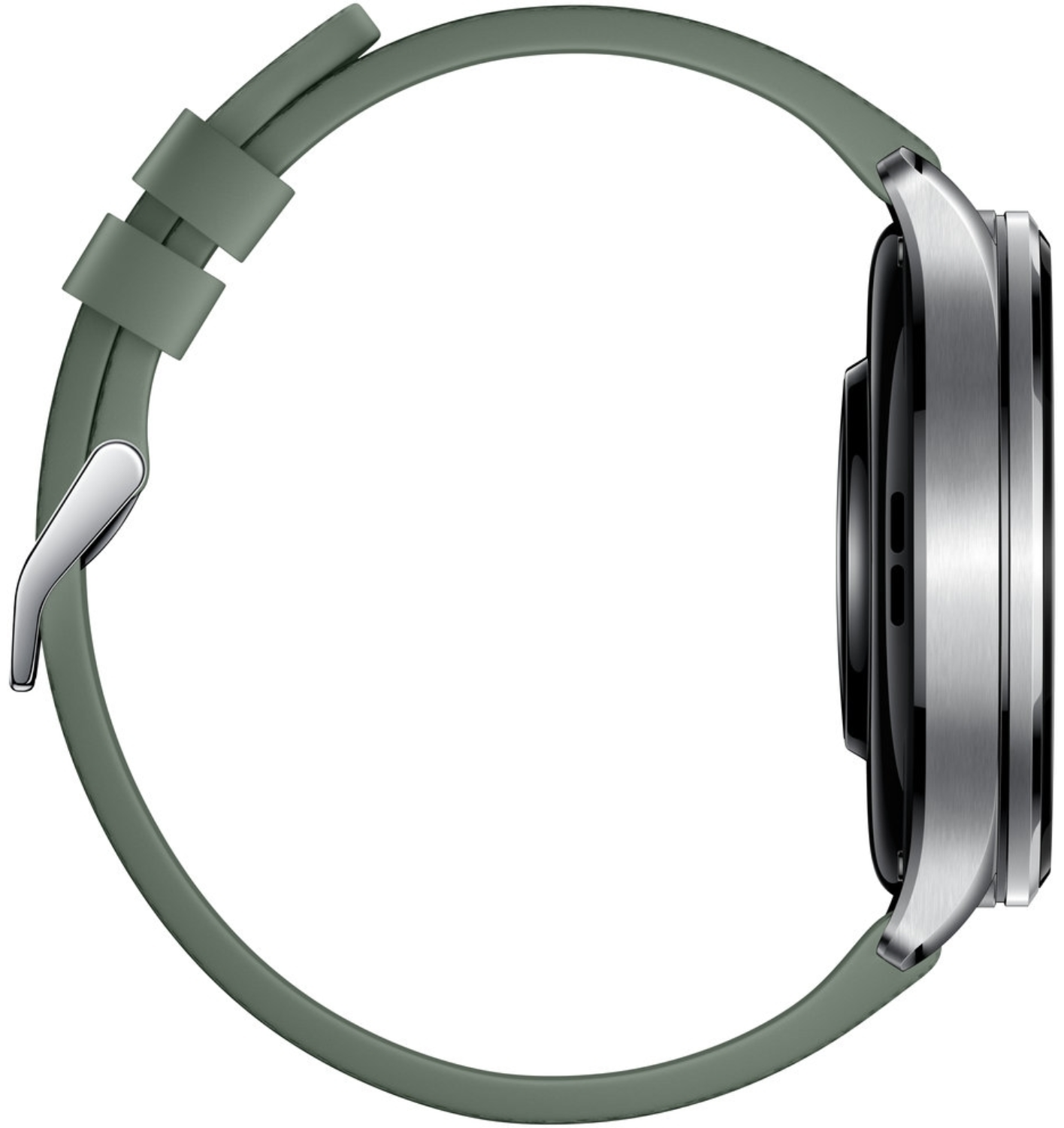 Смарт-часы Xiaomi Watch 5 серебристый с зеленым ремешком BHR07WPGL